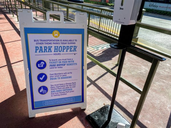park hopper sign