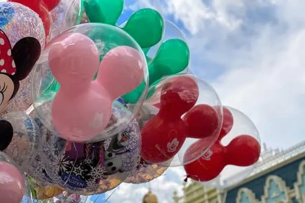 Mickey head balloons