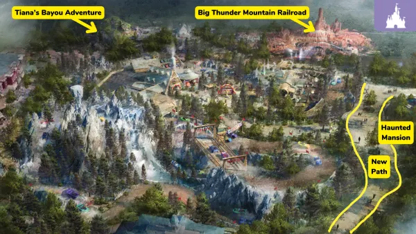 cars area magic kingdom concept art