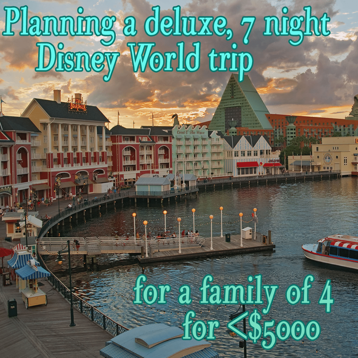 Planning a deluxe 1-week trip for 4 people for under $5k – PREP032