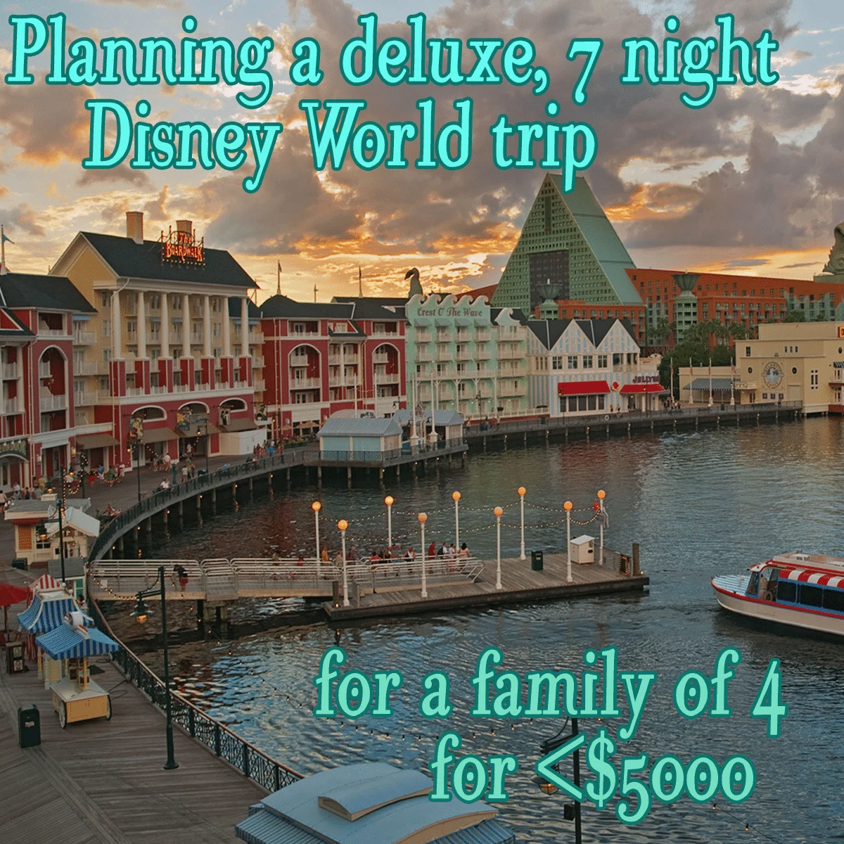 Planning a deluxe 1-week trip for 4 people for under $5k – PREP032