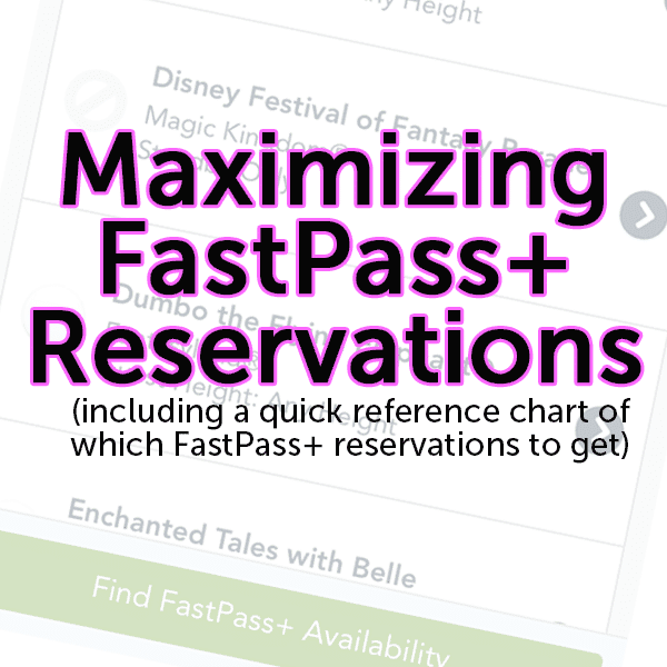Maximizing FastPass reservations