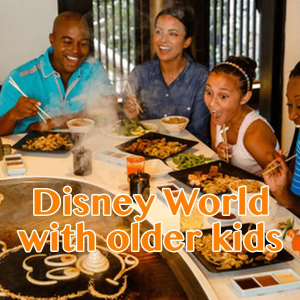 Disney World with older kids