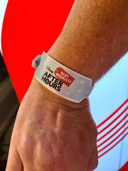 very merriest after hours wristband