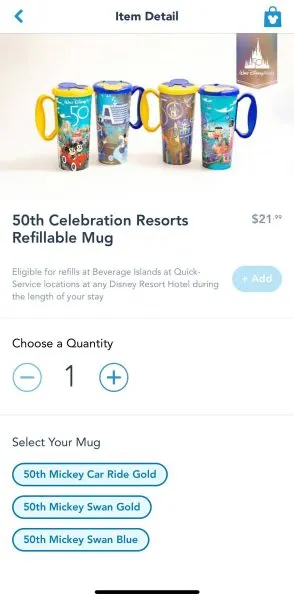 refillable mug prices