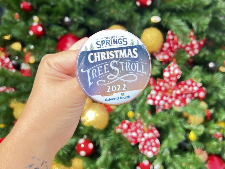 2022 Disney Springs Christmas Tree Stroll (every tree & map pick-up locations)