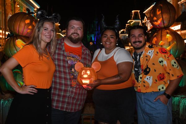 2022 mickey's not so scary halloween party mickey pumpkin magic shot