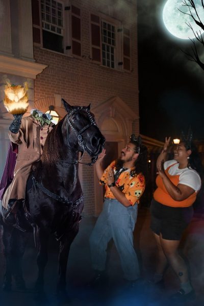 2022 mickey's not so scary halloween party headless horseman magic shot