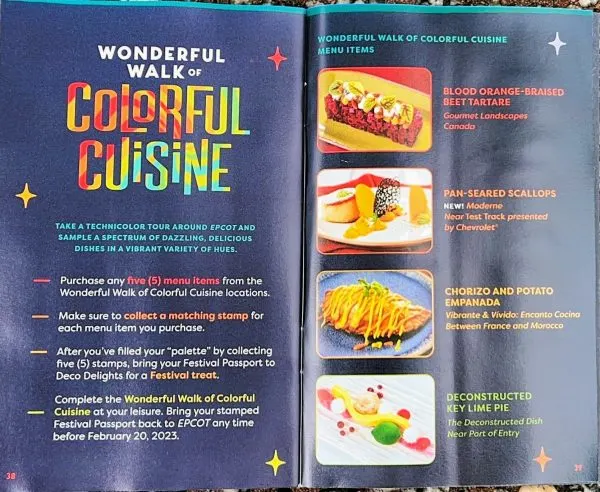 Wonderful walk of colorful cuisine 2023
