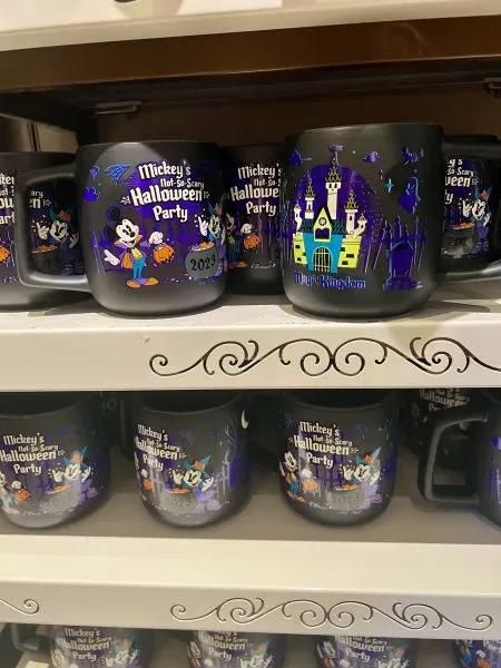 2023 mickey's not so scary halloween party coffee mug