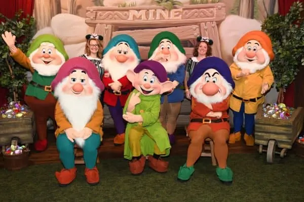 Seven Dwarfs at Halloween