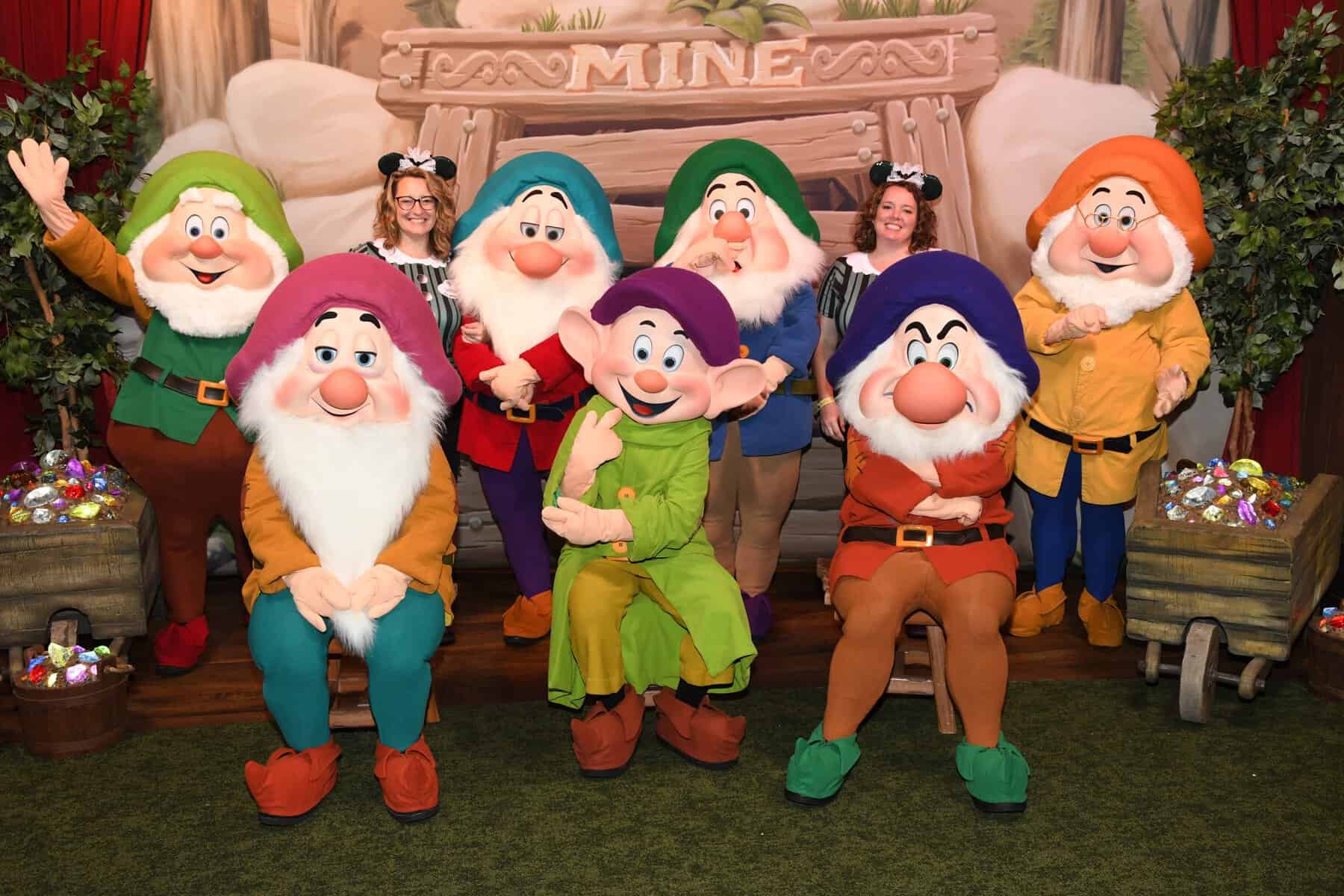 Where to meet the Seven Dwarfs at Disney World