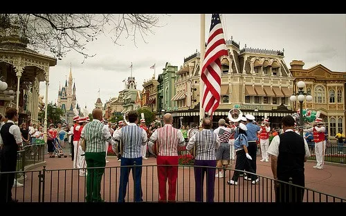 Disney's Human Element - Flag Retreat
