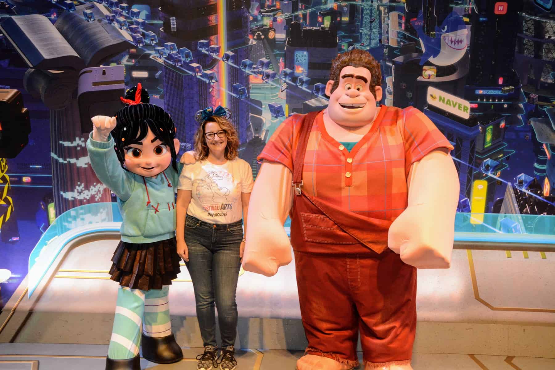 Where to find Wreck-it-Ralph & Vanellope at Disney World