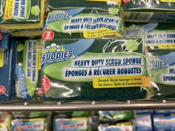 Scrub buddies sponge