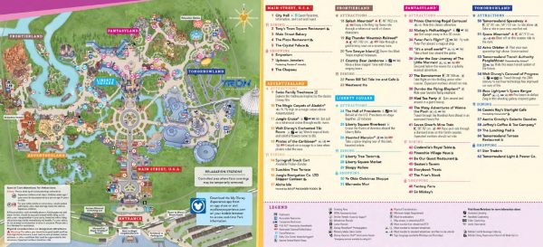 magic kingdom park guide map
