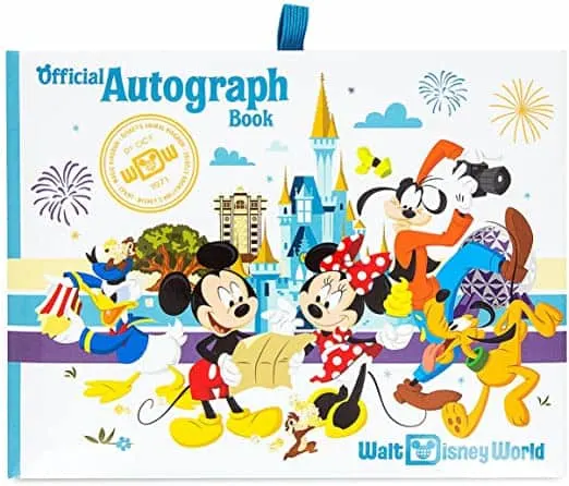 2024 Disney Autograph Book Personalized Classic Mickey Mouse Disney World Disneyland  Disney Cruise Photo Album Memory Book Signature Book 