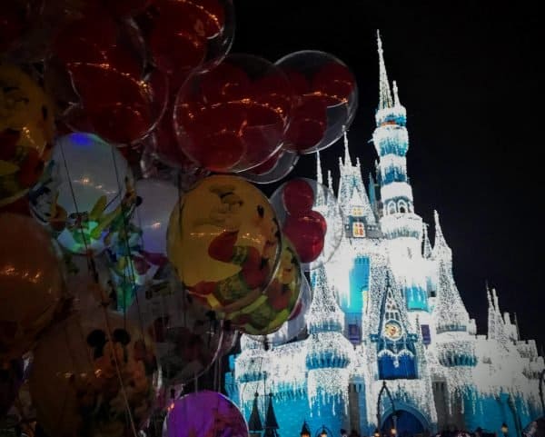 Cinderella Castle with Dream Lights