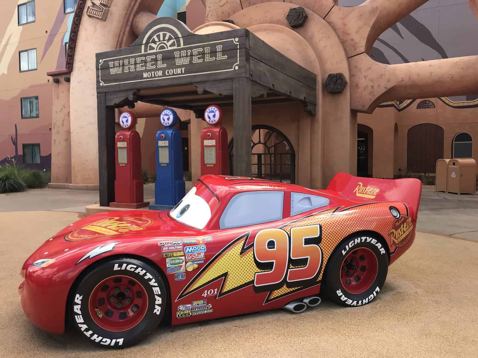Lightning McQueen at Art of Animation
