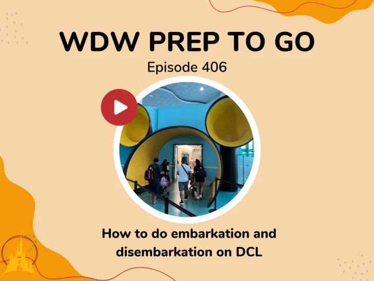 How to do embarkation and disembarkation on DCL – PREP 406