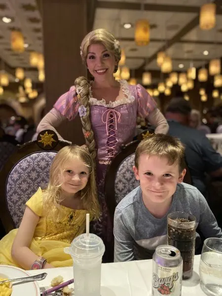 Erin's kids with Rapunzel