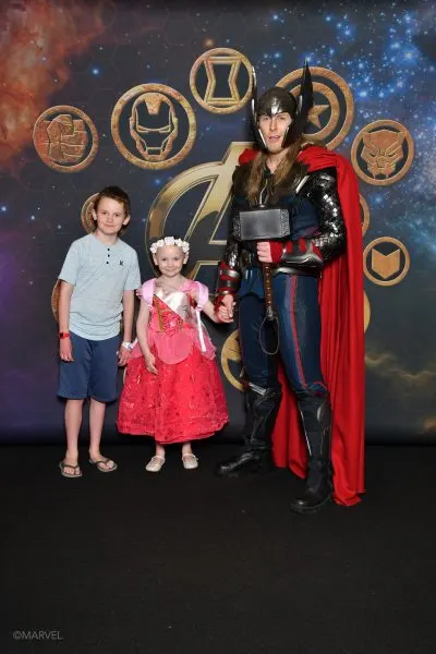 Erin's children with Thor