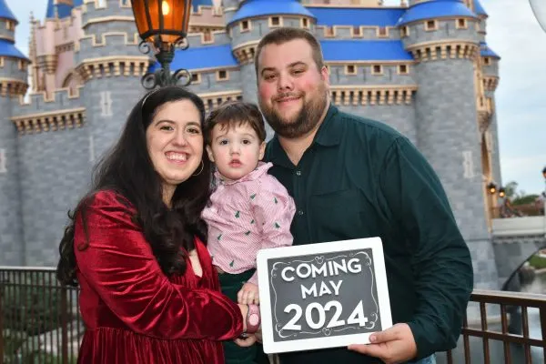 Coming May 2024 birth announcement