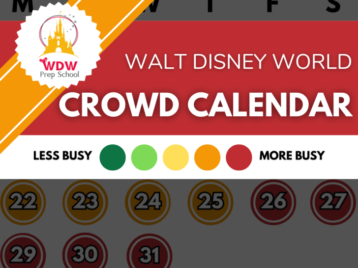 2024 & 2025 Disney World Crowd Calendar (best times to go)