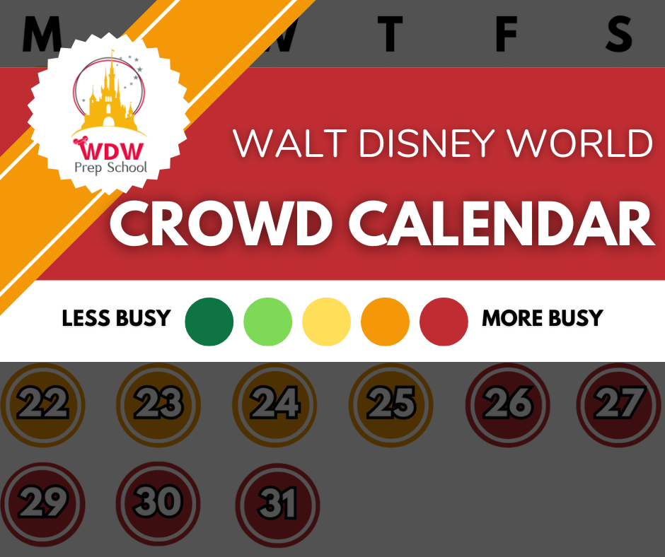 Disney World Calendar Crowd - Ashil Calypso