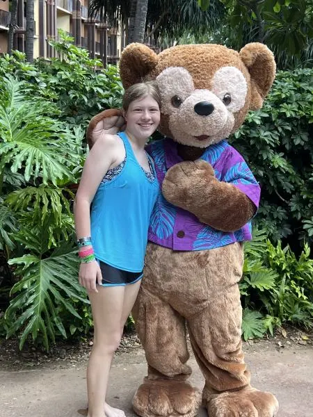 Duffy at Aulani