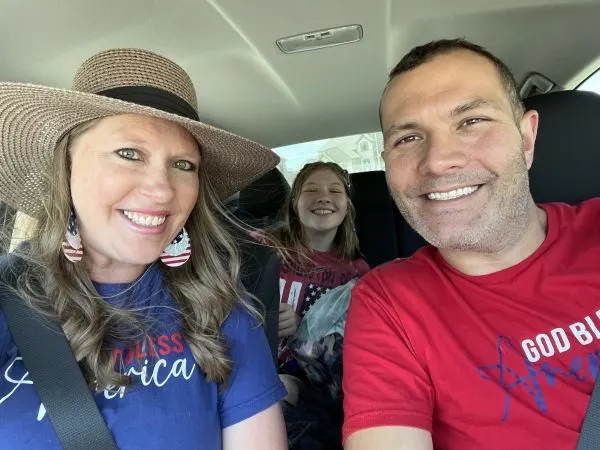 Stephanie's family going to Austin