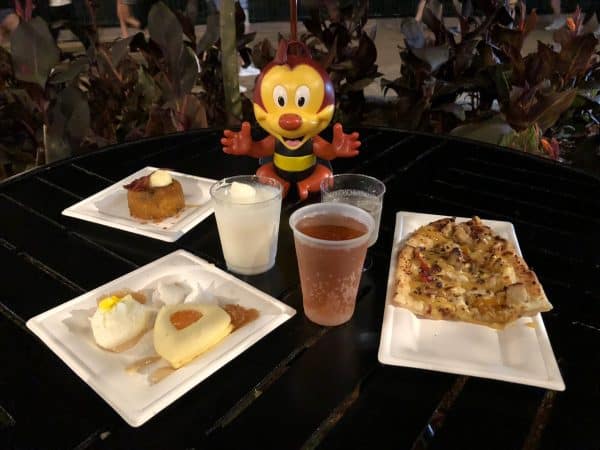 honey bee-stro menu items flower and garden 2022