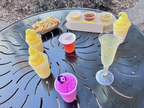 All food and drink items from Pineapple Promenade 2024