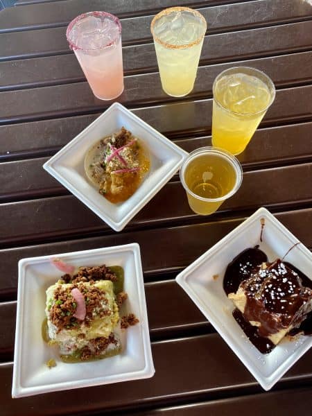 mexico epcot food and wine menu items
