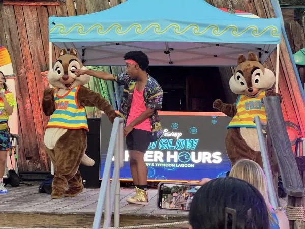Chip and Dale with DJ H2O Glow 2024
