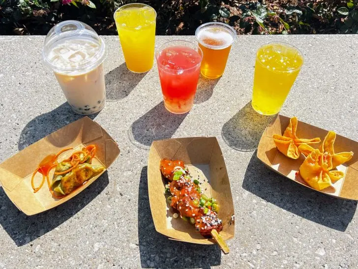 2024 Epcot Flower and Garden Festival Booths and Menus