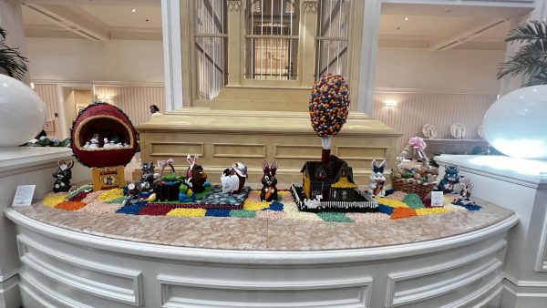 easter egg display at grand floridian