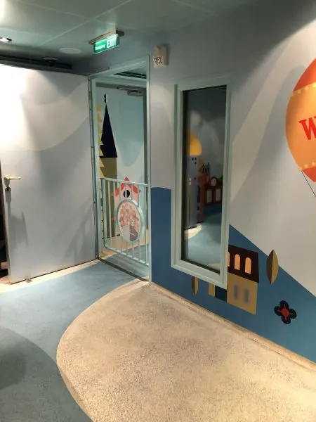 Entrance to "it's a small world" nursery