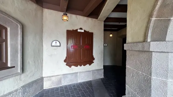 germany pavilion restrooms in Epcot