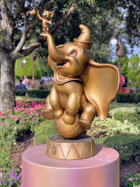 dumbo and timothy fab 50 statue magic kingdom