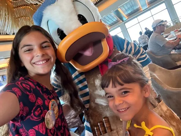 Jude's girls with Donald