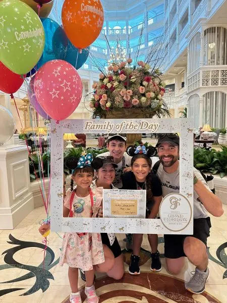 Family of the Day at Grand Floridian
