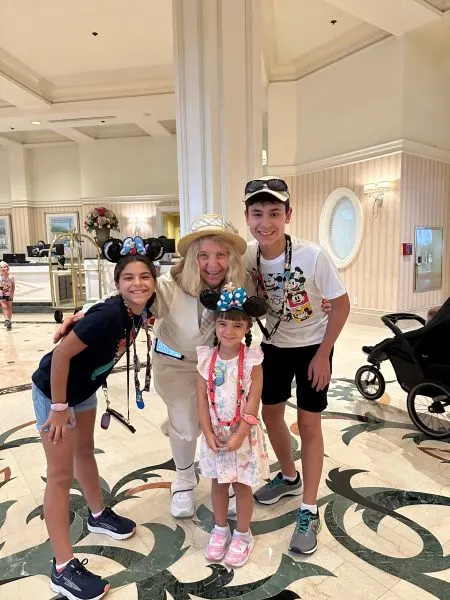 Jude's kids at Grand Floridian
