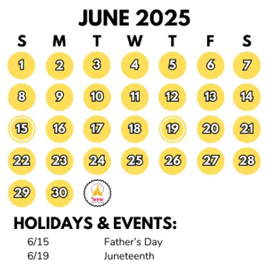 june 2025 crowd calendar