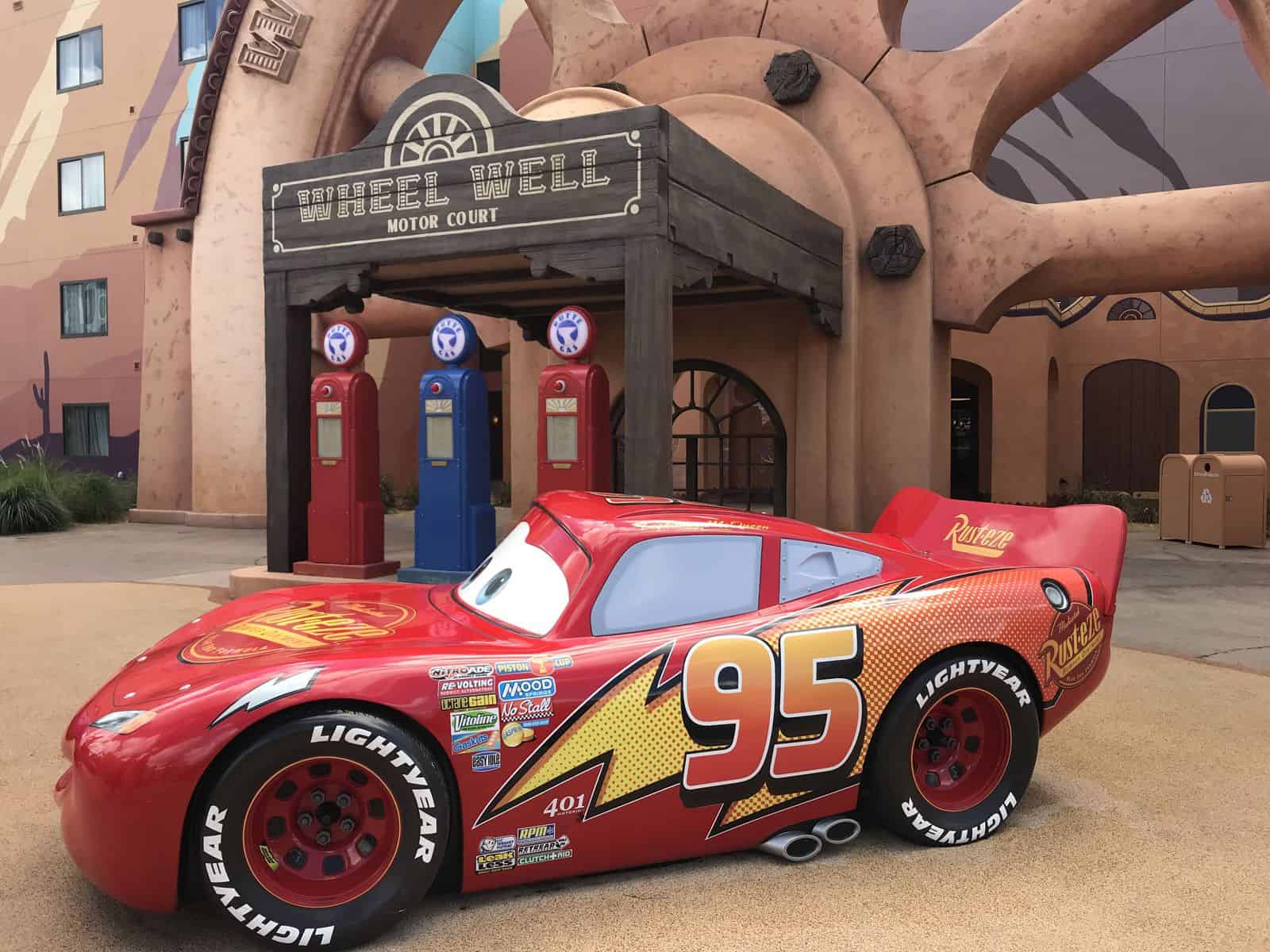 Cars at Disney World (including the new Lightning McQueen's WDW Prep