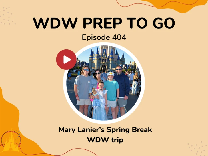 Mary Lanier’s Spring Break WDW trip – PREP 404