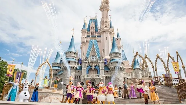 Cinderella Castle Mickey's royal friendship faire