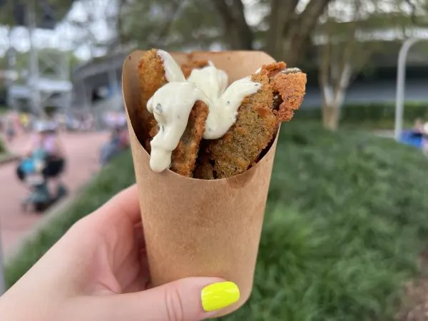 pickle fries - the fry basket - epcot food and wine festival