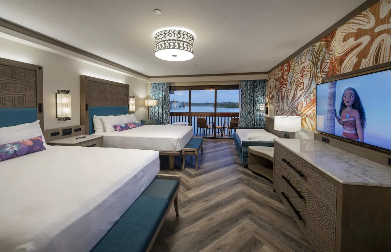 Disney Shares First Look At Reimagined ‘Moana’ Guest Rooms At Polynesian