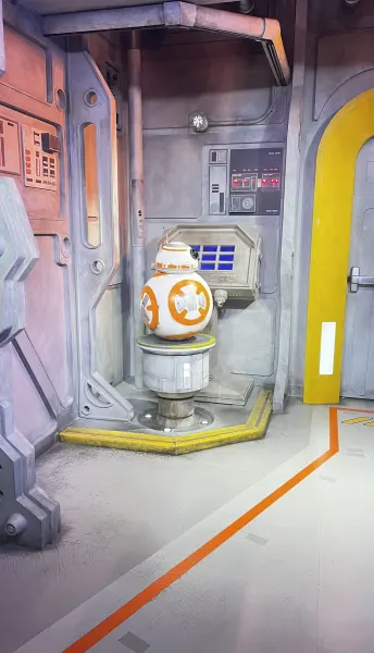 BB-8 at Star Wars Launch Bay